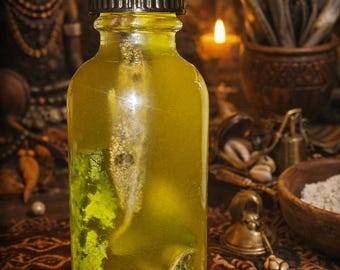 After Spell Hoodoo Oil - Ritual Cleanse Energy Purification - Spiritual Cleansing - Post Ritual Anointing Oil - Protection & Energy Reset
