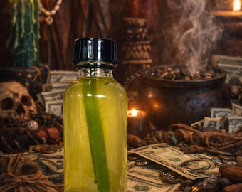 Louisiana Van Van Anointing Oil - Clears Away Negativity - Turns Bad Luck to Good Luck - Uncrosses - Luck in Love & Business - Road Opener