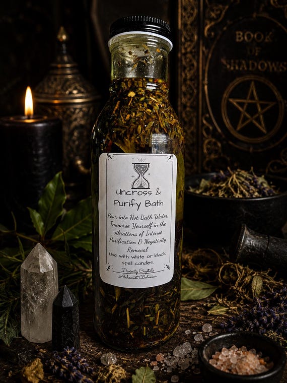 Uncrossing and Purification Bath Solution-Deep Purification - Strip Negative Links - Start a New - Wash Negative Influence - Re-Balance Mind