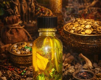 Abundance Oil - Health - Money - Love - Success - Victory - Happiness - Good Fortune  -Abundance In All Things - Hoodoo Money Oils -