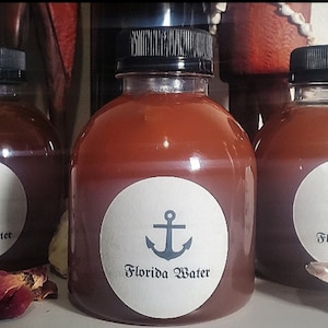 Authentic Hoodoo Florida Water -All Purpose Spiritual Water-For Blessings, Love, Protection, Prophetic Dreams, Finance Help,Cleansing,Office