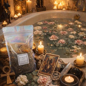 1 Pound-Hex Breaking Herbal Dead Sea Salt Minerals Soak-Hex, Jinx,Curse Breaking-Protect Energy- Remove Bad Energy & Blocks-Barrier for Aura