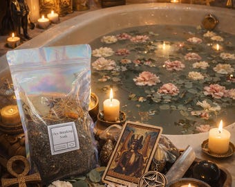 1 Pound-Hex Breaking Herbal Dead Sea Salt Minerals Soak-Hex, Jinx,Curse Breaking-Protect Energy- Remove Bad Energy & Blocks-Barrier for Aura