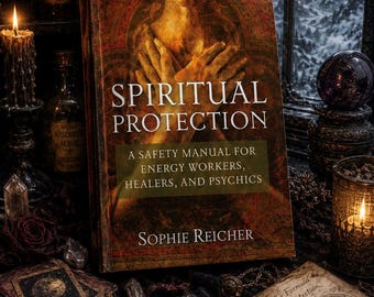 Spiritual Protection Book | Psychic Development Book | Energy Healing Book | Protection Magic | Psychic Shielding Book | Spiritual Awakening
