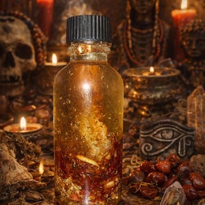 Third Eye Chakra (Ajna) Stimulating Amplifier Oil - Intuition, Prophecy, and Psychic Clarity,