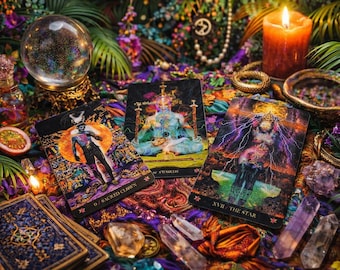 Starman Tarot Deck: 78 kosmische futuristische scifi-waarzeggerij-tarotkaarten (uitgeverij geremasterde editie en herdruk minizakje beschikbaar)