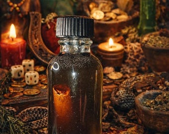 Fast Luck Oil - When Fast Luck is Needed - Use on Hands Right Before Luck is Needed
