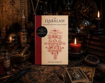The Qabalah Workbook for Magicians Book | Qabalah Magic Book | Tree of Life Book | Kabbalah Study Book | Occult Ceremonial Magic Book