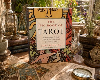 The Big Book of Tarot Book | Tarot Guide Book | Tarot Reading Book | Beginner Tarot Book | Tarot Meanings Book | Rider Waite Tarot Book