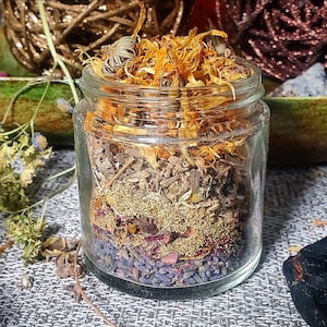 Protection of Love, Peace, Happiness & Prosperity High Vibrational Power Herb Incense For Coal-