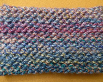 Islay Wildscapes Craft Collections Scottish Hebrides Grannies Rock Atlantic Sunset Hand Knitted Seed Stitch Unisex One Size Headband Acrylic