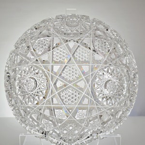 Antique American Brilliant Period Deeply Cut Crystal Bowl, USA
