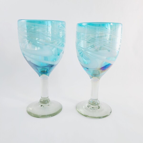 Ocean Wine Glass Etsy