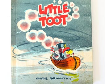 Little Toot Children's Story Book, 1939 Hardy Gramatky, Weekly Reader 1981 HC Ed.