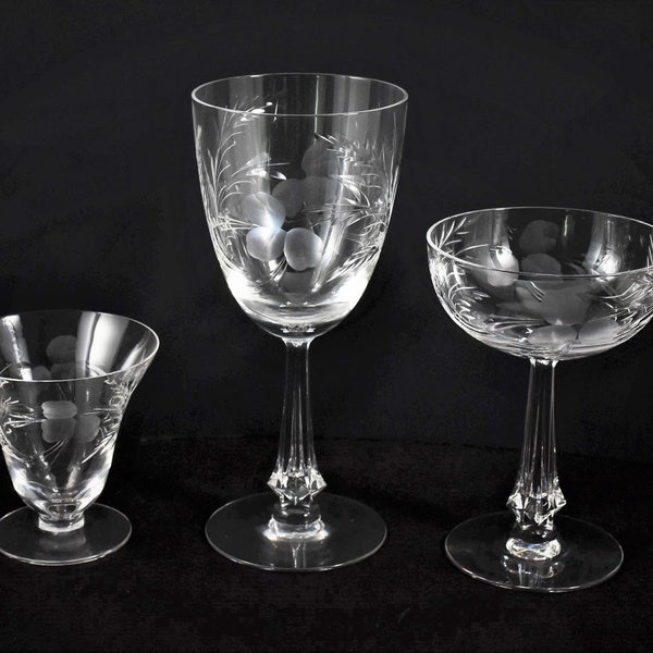 Crystal Stemware Etsy