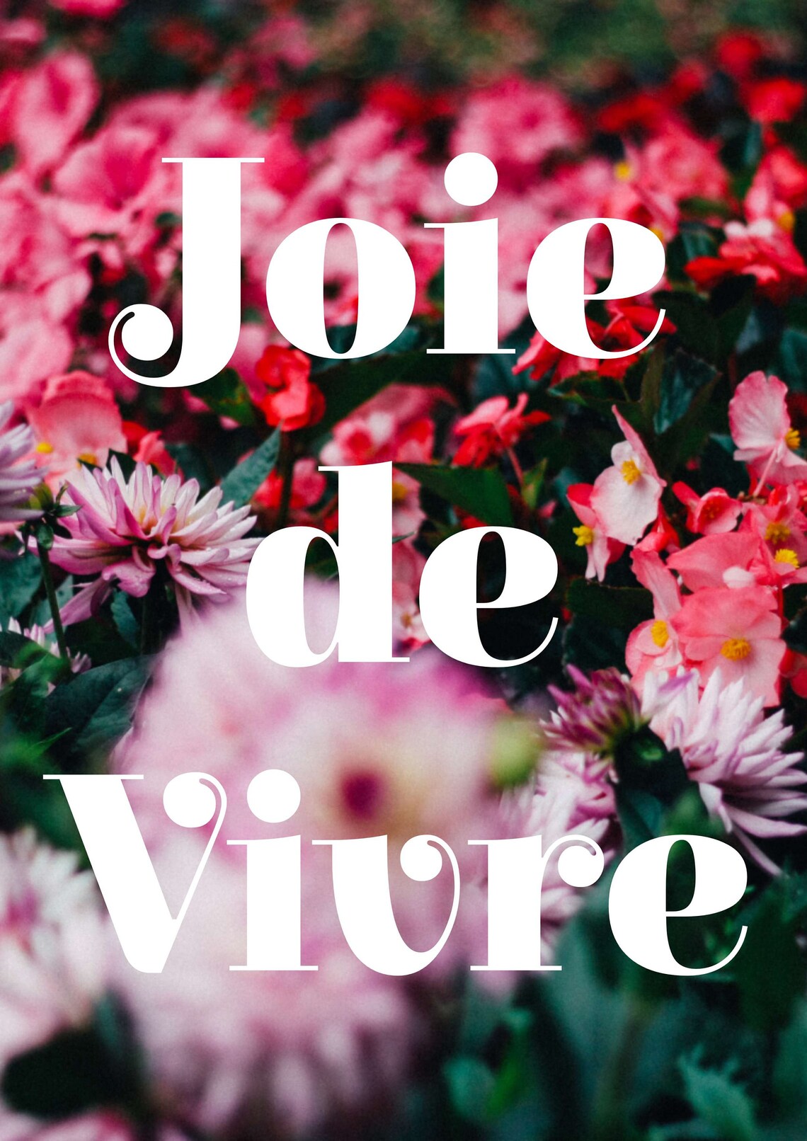 Joie de vivre French quote print 11x14 Bedroom decor Etsy