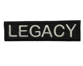 Legacy Custom Embroidered Patch