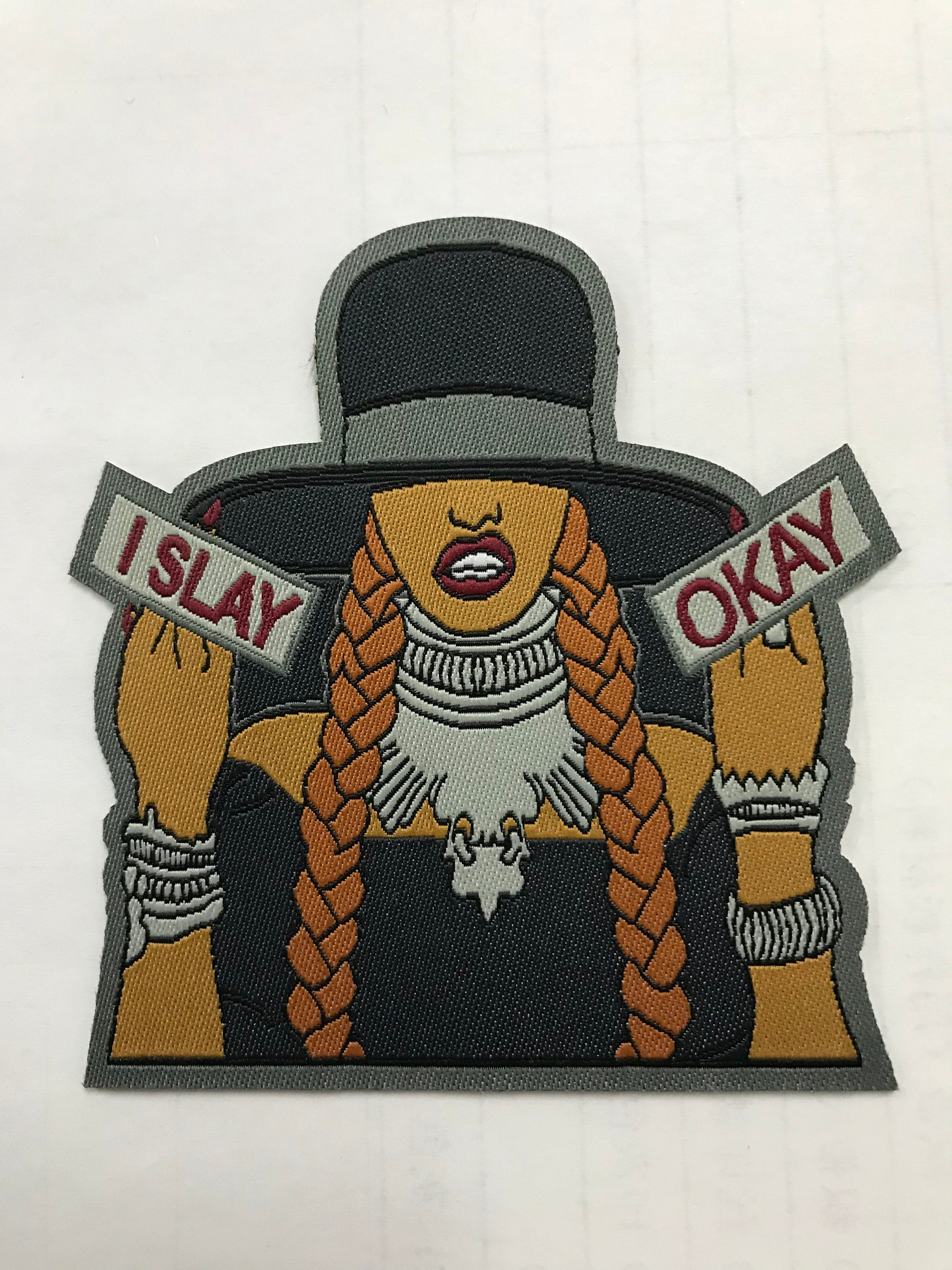 Beyonce I Slay Custom Woven Patch Jay-z Beyhive Run the World Clothing ...