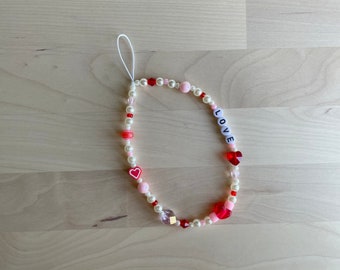 Love Valentinstag Handy Charm