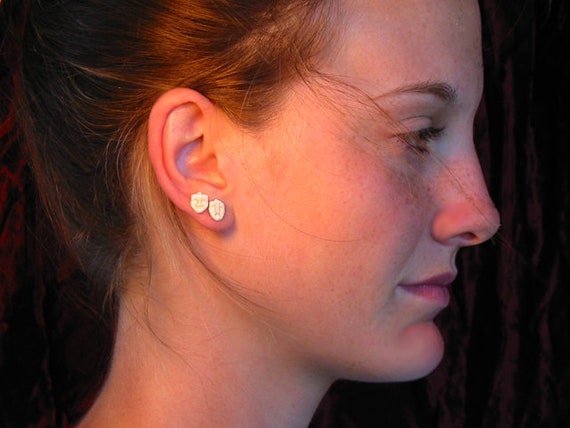 Comedy Tragedy Mask stud earrings