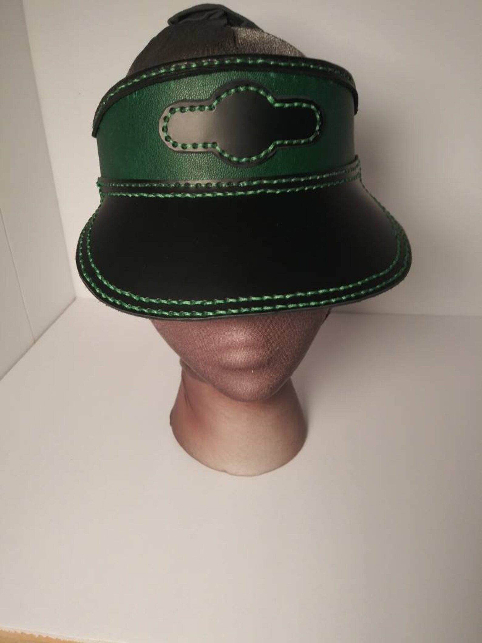 Leather Visor HatHandcrafted in MontanaOld West Style Etsy