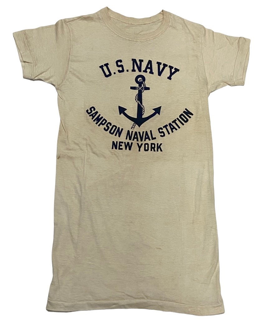 ORIGINAL 1940s Ww2 Us Navy T-shirt RARE - Etsy