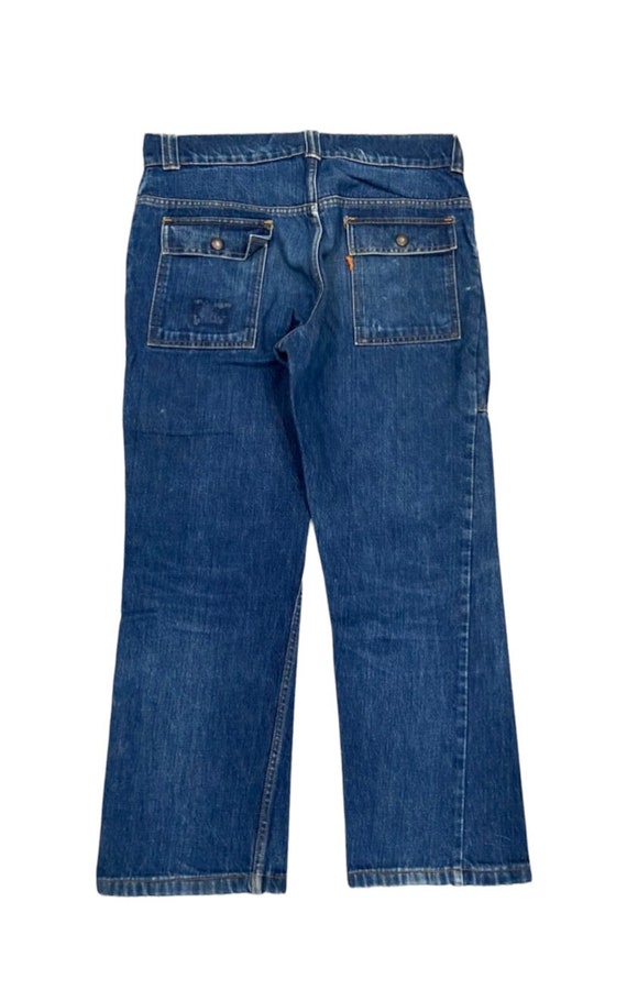 Special！！　levi's bush pants denim Vintage Levis 70s Bush Jeans 6 Pocket Deadstock 31x29.5 - Etsy