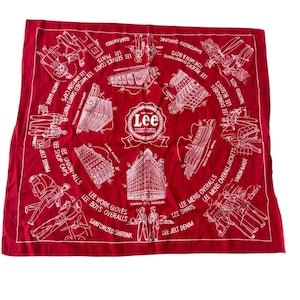Lee Bandana 50s - Etsy