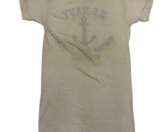 ORIGINAL 1940s Ww2 Us Navy T-shirt RARE - Etsy