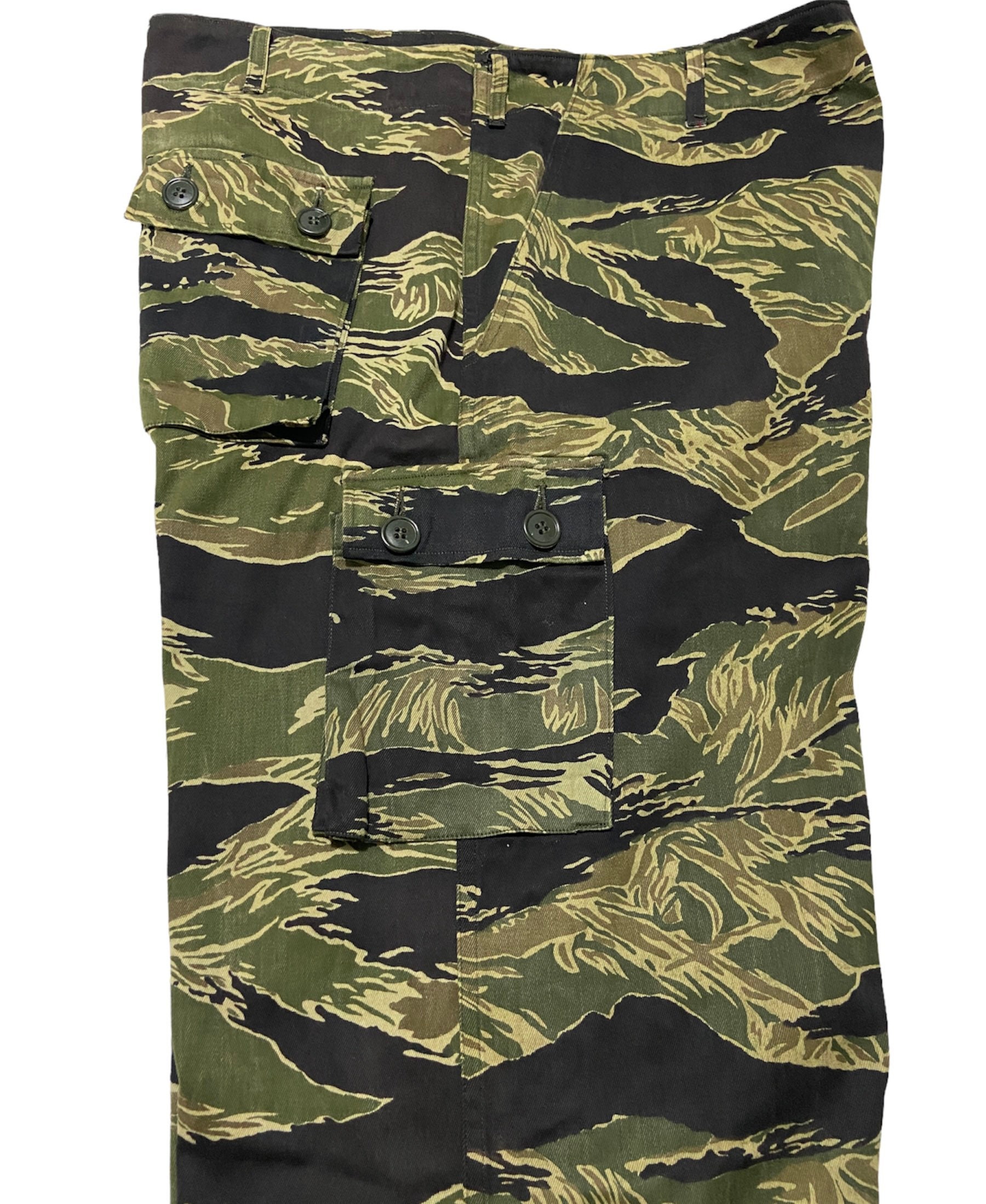VINTAGE US ARMY TIGER STRIPE LRRP LIGHTWEIGHT PATTERN FIELD