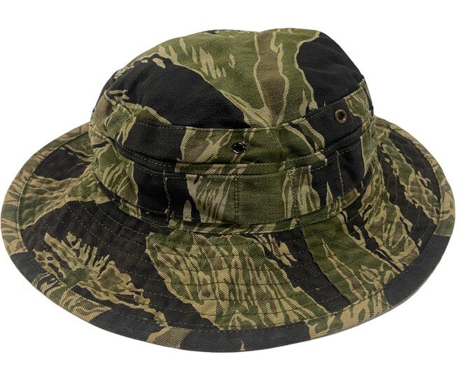 Original Vietnam War Tiger Stripe Boonie Hat Etsy