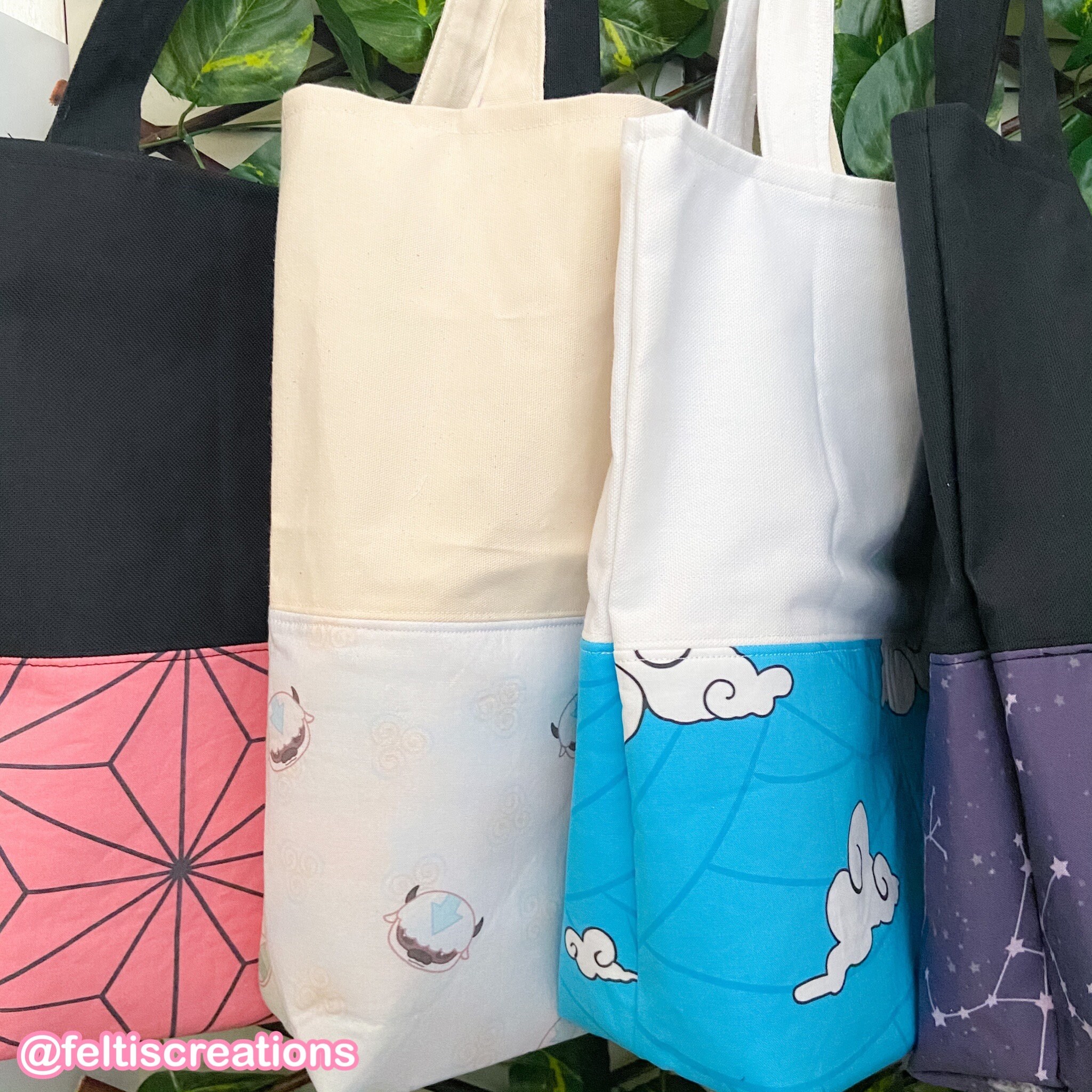 Anime Inspired Tote Bags Etsy