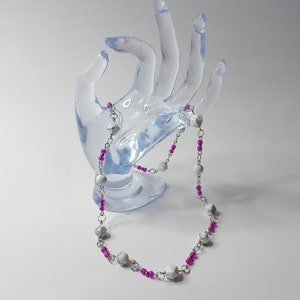 Pineapple Punch Beaded Necklace OOAK - Free Shipping Within