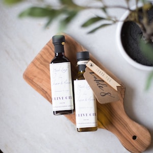 Personalized Mini Olive Oil Wedding Favors 60ml - 100ml - All Tiers