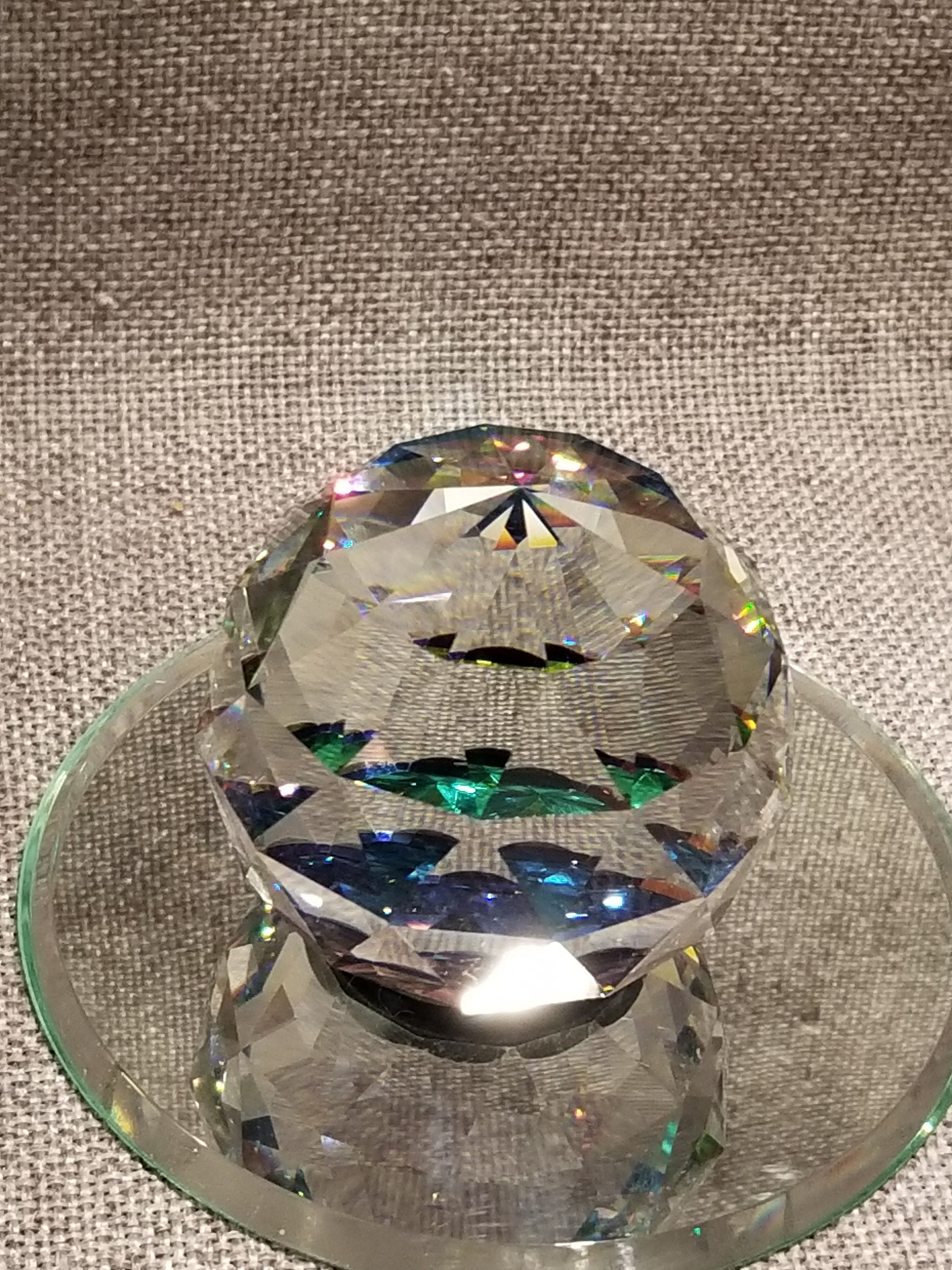 Swarovski Paperweight Vitrail Rainbow With Original Packaging Etsy