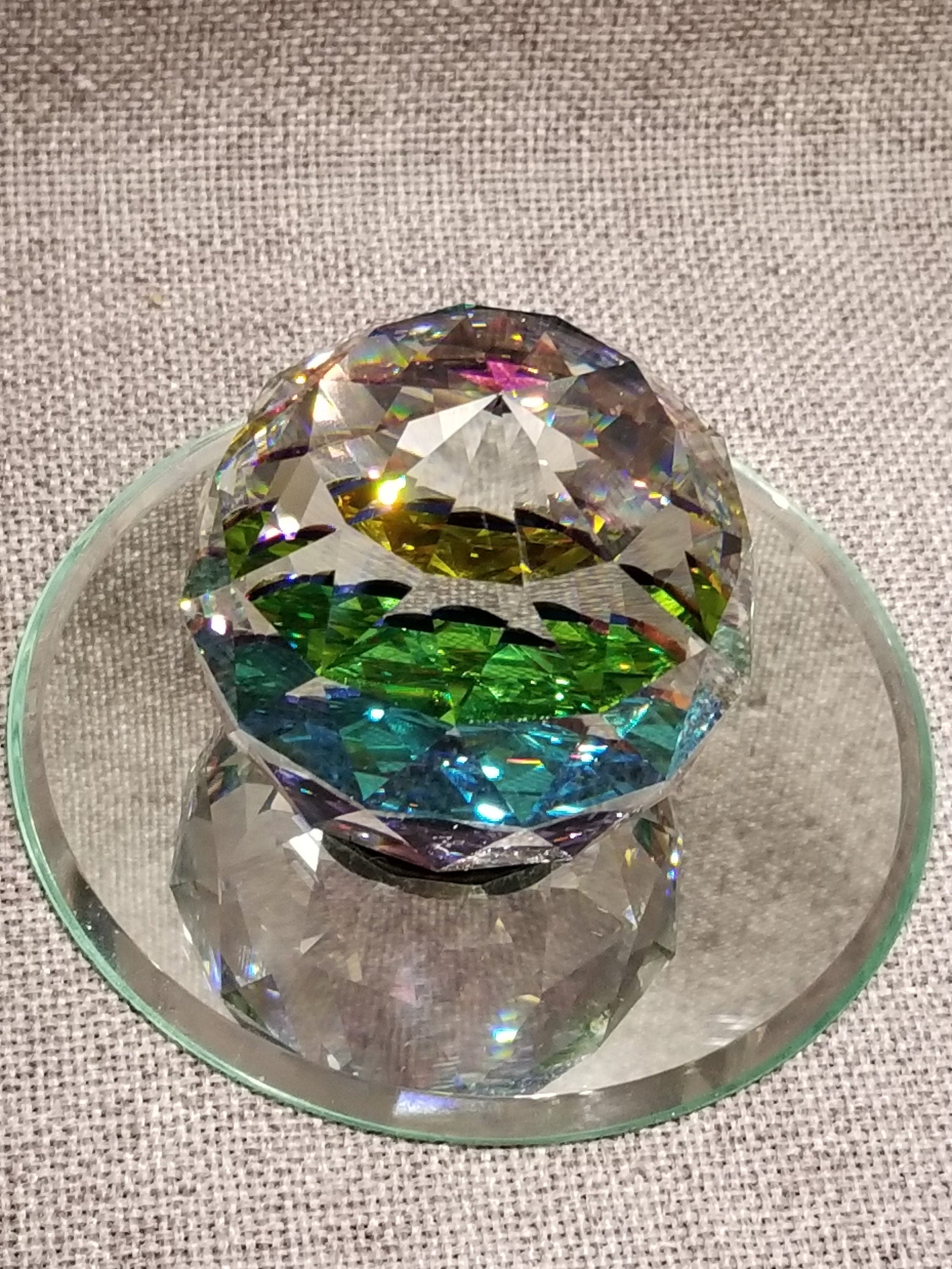 Swarovski Paperweight Vitrail Rainbow With Original Packaging Etsy