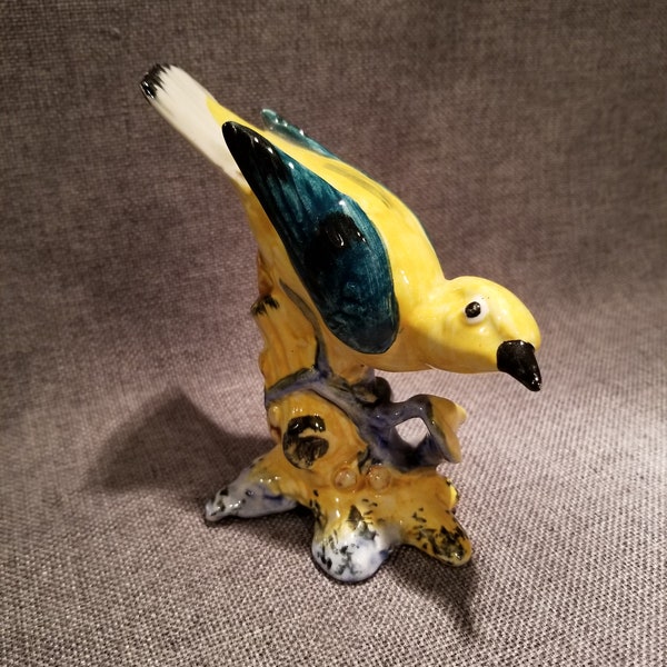 Stangl Pottery Bird Yellow Warbler # 3447 -  Hand Painted
