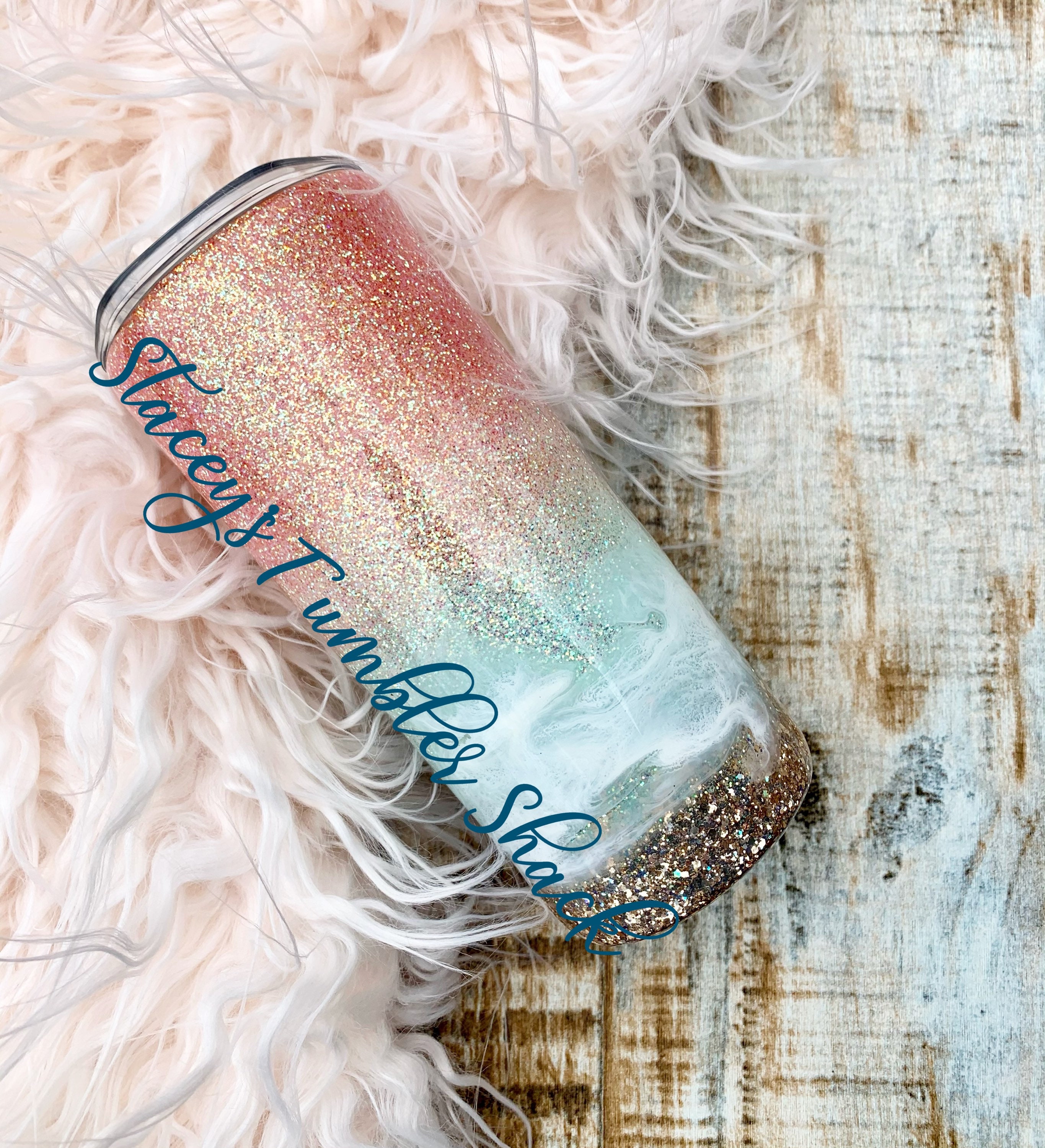 Sunset Stripe To Go Tumbler