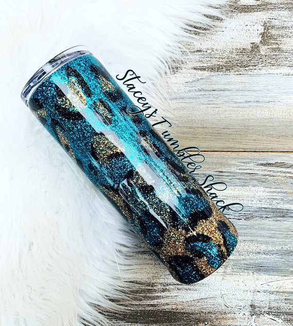 leopard print yeti tumbler