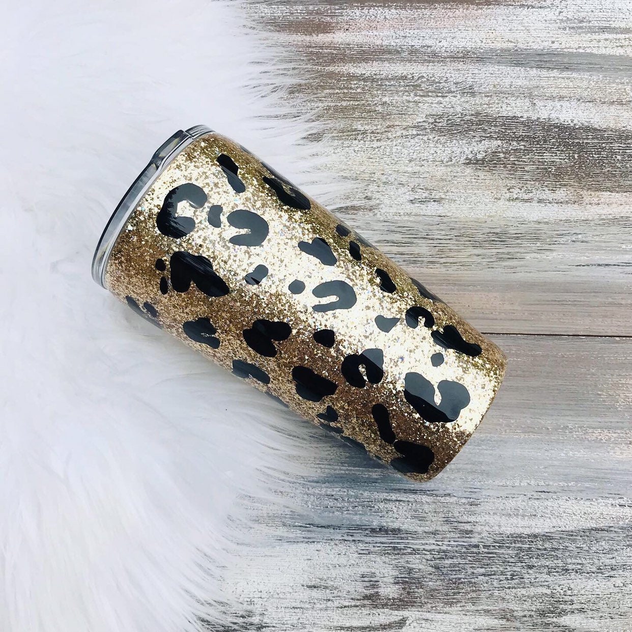 leopard print yeti tumbler