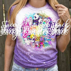 Straight out the 90s | neon Bleached t shirt | bleached tee | 80s baby | 90s kid | leopard print | 90s baby | handmade | bestselling