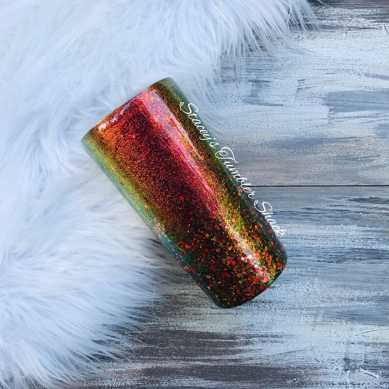 Halloween Glitter Tumbler Halloween Glitter Yeti Witch Etsy