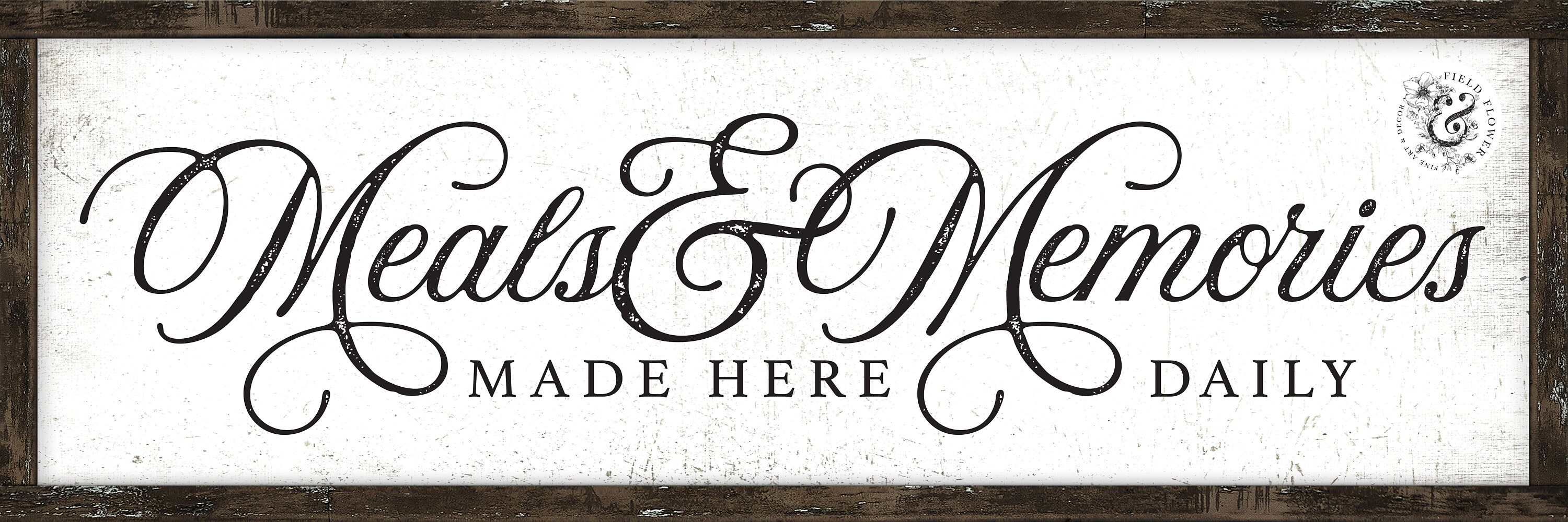 Modern Farmhouse Sign Meals Memories Photo Art Print Or Canvas Wall Decor Modern Farmhouse Sign Meals Memories Photo Art Print Or Canvas Wall Decor
