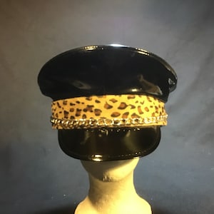 Patient Leather Captains Cap