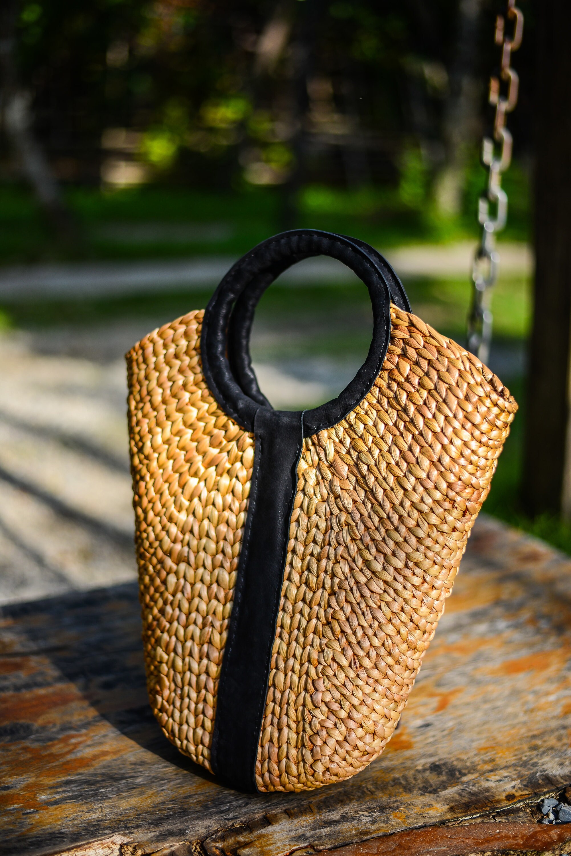The Woven Statement - Handmade Woven Water Hyacinth Market/work/evening ...