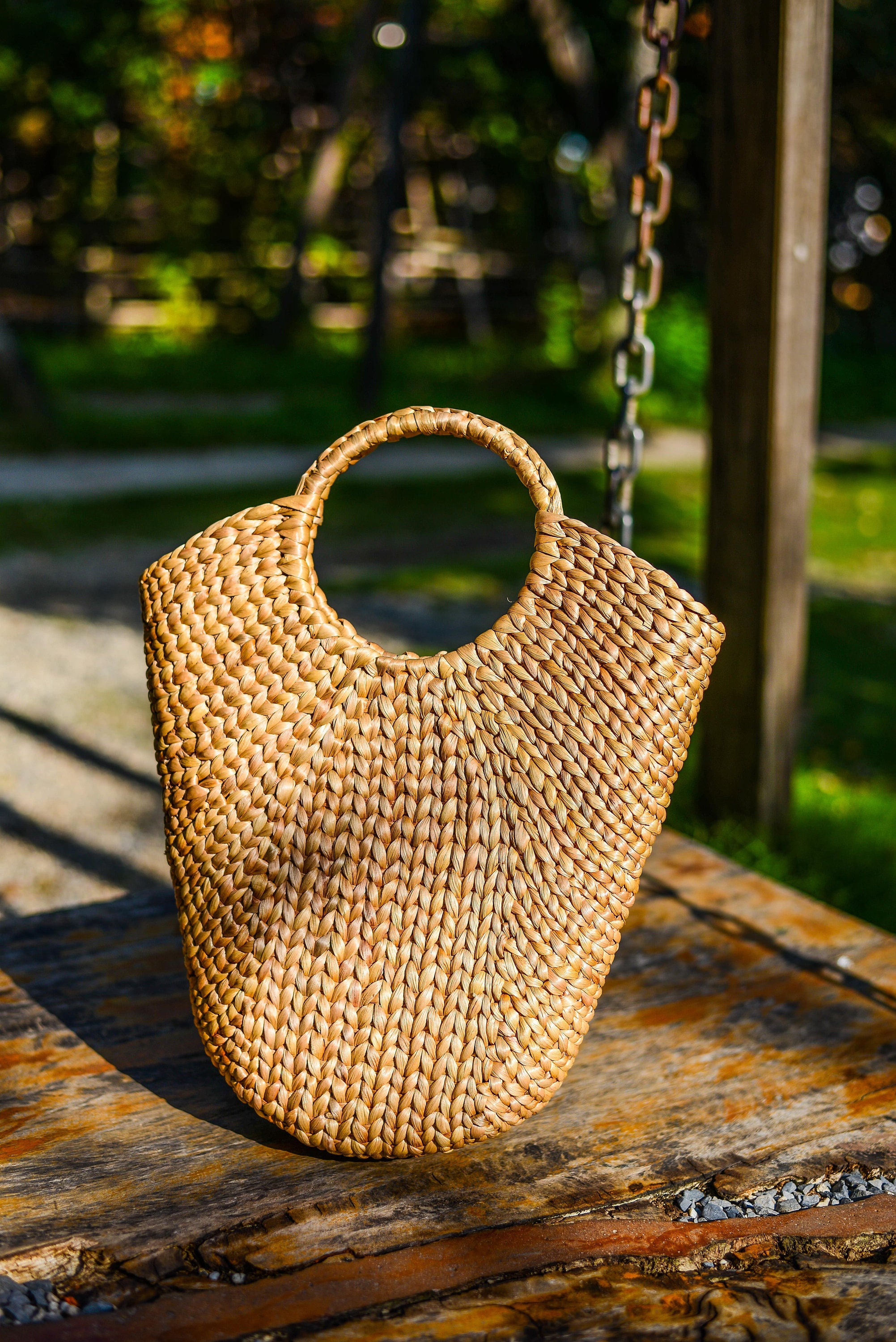 The Woven Statement - Handmade Woven Water Hyacinth Market/work/evening ...
