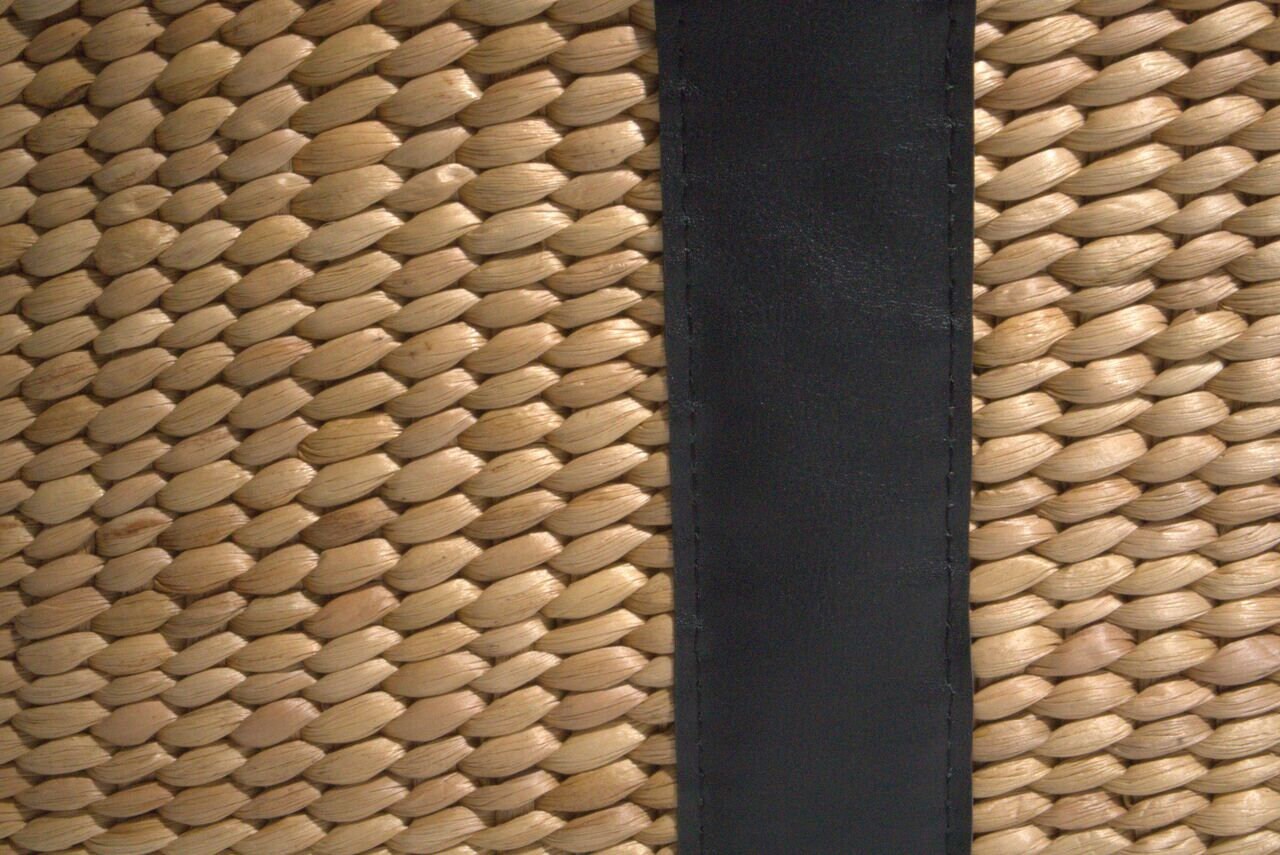 The Woven Maxi Bag - Handmade Woven Water Hyacinth Large Basket/top ...