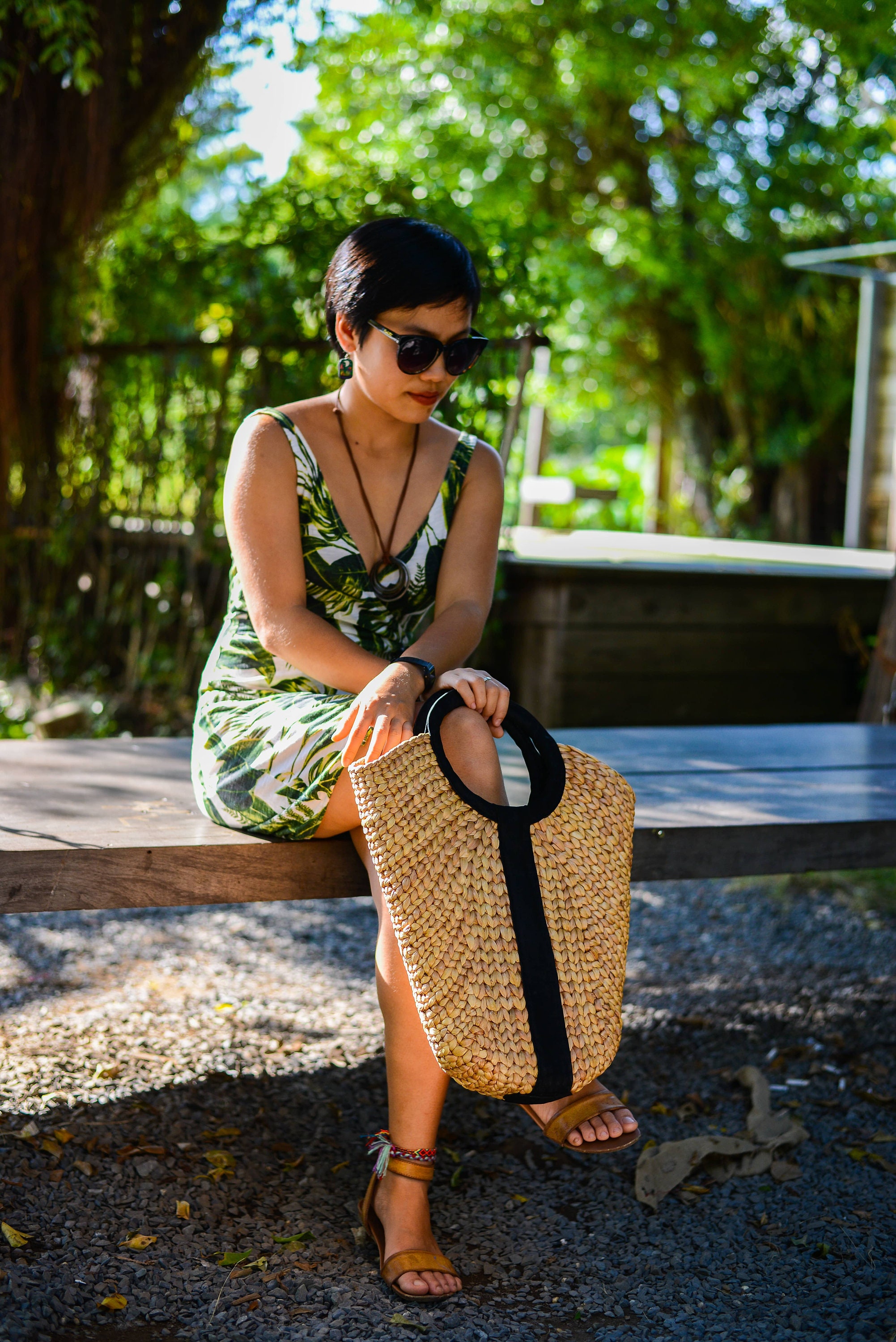 The Woven Statement - Handmade Woven Water Hyacinth Market/work/evening ...