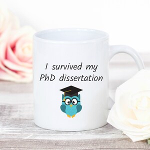 Phd Graduation Gift, Doctorate Mug, Doctorate Degree Gift, Graduation Mug for Daughter