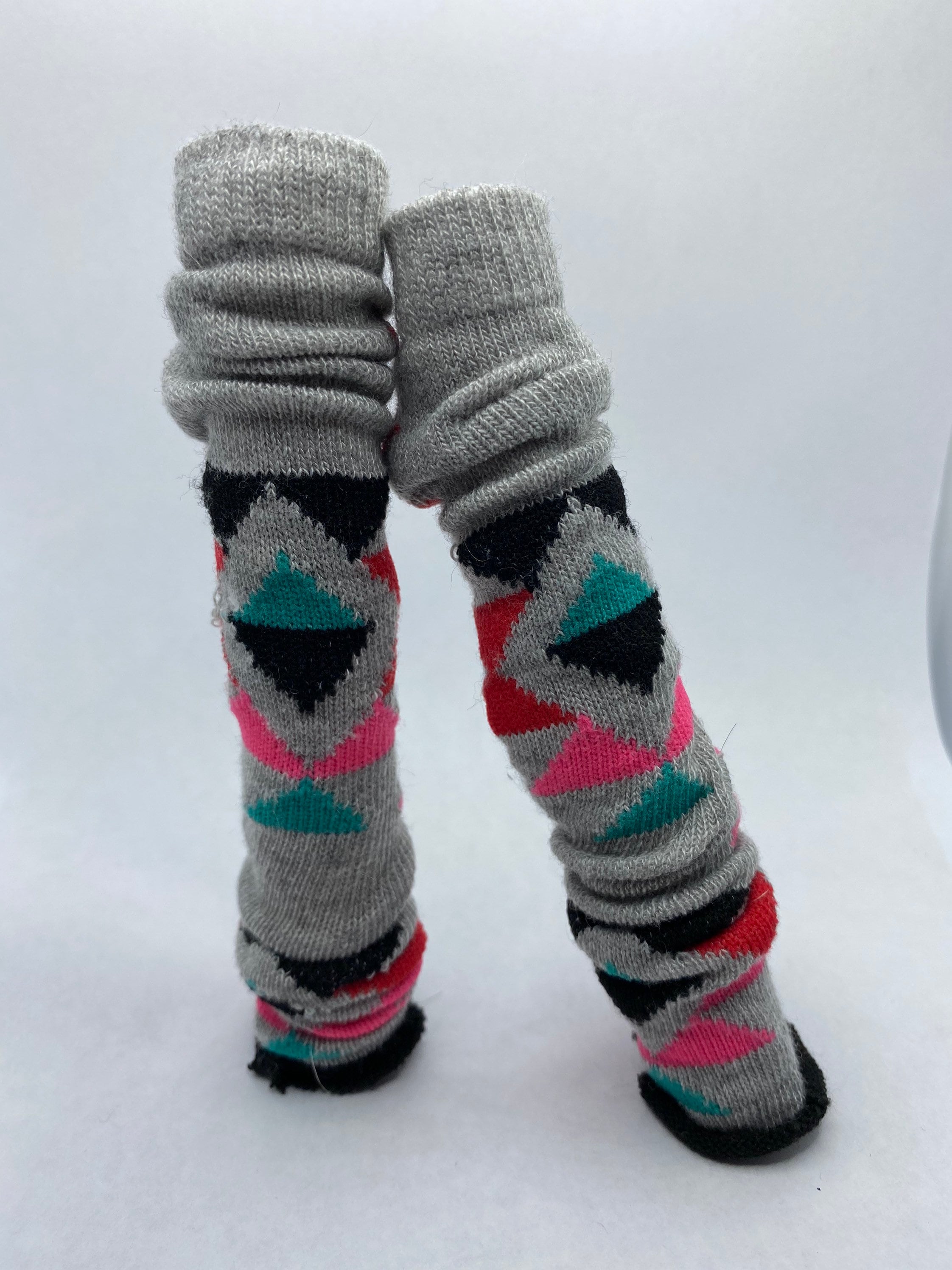 Tribal print dog leg warmers Etsy